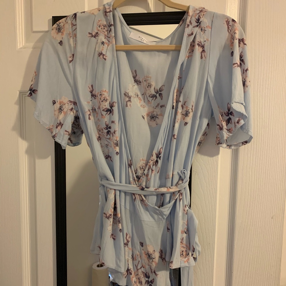 Nordstrom blue blouse